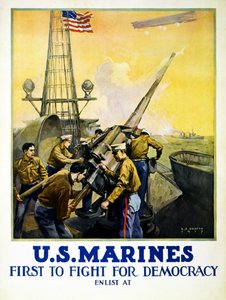 アメリカ海兵隊、1917